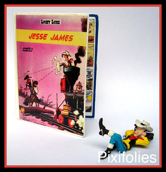 Pixi MORRIS : Les Echappées Bulles Jesse James ( pages 4 et 5 )