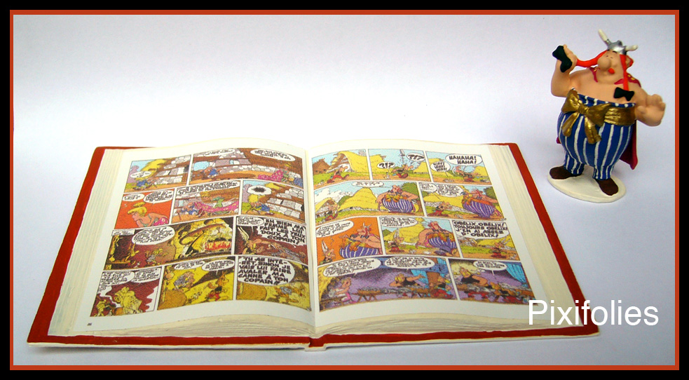 Pixi ECHAPPEES BULLES Obélix et Compagnie ( pages 28 et 29 )