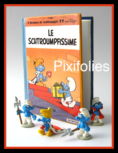 Pixi ECHAPPEES BULLES Le Schtroumpfissime