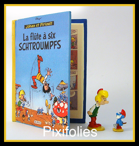 Pixi ECHAPPEES BULLES La Flûte à Six Schtroumpfs