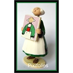 Pixi PINCHON : Bécassine Bécassine portant son Portrait