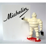 Pixi MICHELIN : Bibendum Bibendum peignant la signature Michelin Pixi MICHELIN : Bibendum Bibendum peignant la signature Michelin