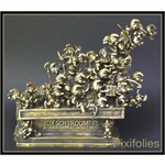 Pixi PEYO : Les Schtroumpfs Le Monument du Cinquantenaire ( bronze )