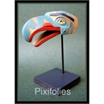 Pixi PIXI MUSEUM : Amérique du Nord Masque Haïda . Aigle