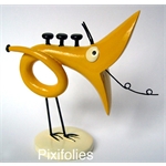 Pixi ROUXEL : Les Shadoks Shadok Trompette Pixi ROUXEL : Les Shadoks Shadok Trompette