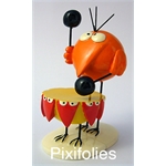 Pixi ROUXEL : Les Shadoks Shadok Musicien Tambour Pixi ROUXEL : Les Shadoks Shadok Musicien Tambour