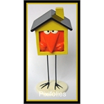 Pixi ROUXEL : Les Shadoks Le Shadok maison individuelle orange
