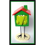 Pixi ROUXEL : SHADOK Le Shadok maison individuelle verte