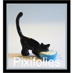 Pixi NOTRE SIECLE : La Vie Parisienne / Décors & Perso Chat qui boit