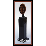 Pixi ART AFRICAIN Masque Kwele 6 Yeux