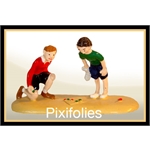Pixi NOTRE SIECLE : La Vie Parisienne / Enfants, Ecole, Scoutisme Jeu de billes