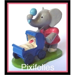 Pixi DE BRUNHOFF : BABAR Flore à la poussette