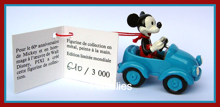 Pixi WALT DISNEY Mickey voiture