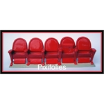 Pixi OUR CENTURY : MOVIE AND PHOTOGRAPHY Rangée de 5 fauteuils