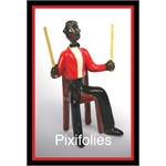 Pixi NOTRE SIECLE : MUSIQUE / SPECTACLE Le Batteur Jazz
