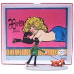 Pixi ROBA : Boule & Bill LE GAG AFFICHE " Les Jeans Harlow "  Boutique BD3D