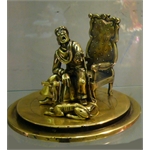 Pixi GOTLIB La Scène du Fauteuil  ( bronze )