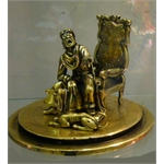 Pixi GOTLIB La Scène du Fauteuil  ( bronze )