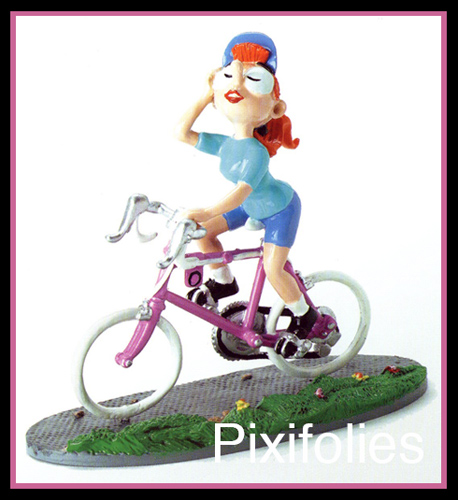 Pixi FRANQUIN : GASTON N°2 Mademoiselle Jeanne cycliste / Boutique Pixi