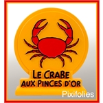 Pixi HERGÉ : Stèles Patrick Regout Le Crabe aux Pinces d'Or