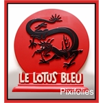 Pixi HERGÉ : Stèles Patrick Regout Le Lotus Bleu / Dragon