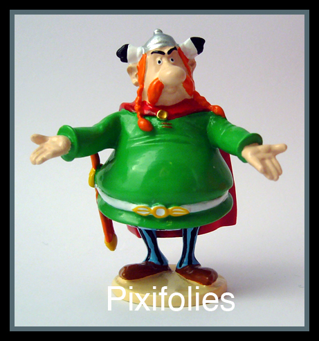 Uderzo et goscinny - abraracourcix sur son bouclier - leblon delienne