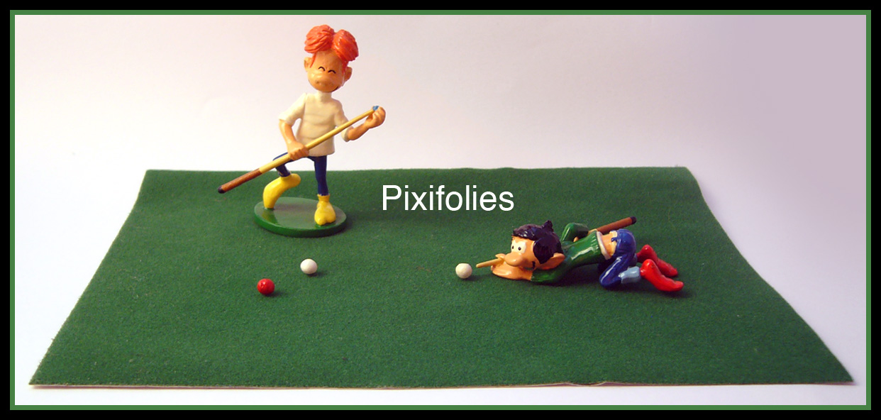 Pixi FRANQUIN : GASTON N°2 La Partie de Billard de Gaston et Jules