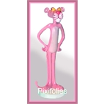 Pixi PANTHERE ROSE : Résine Panthère Rose Debout