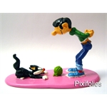 Pixi FRANQUIN : Gaston série N°3 Gaston et son Chat griffant la Moquette / Marsu Production Pixi FRANQUIN : Gaston série N°3 Gaston et son Chat griffant la Moquette / Marsu Production