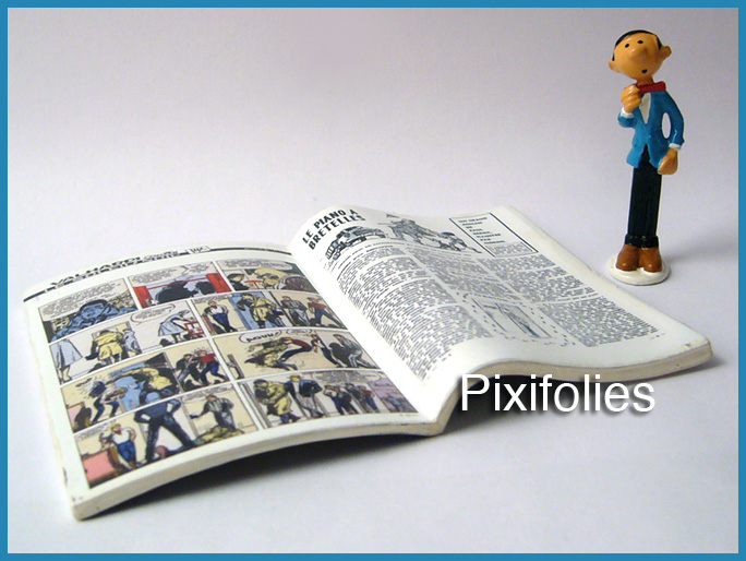 Pixi ECHAPPEES BULLES Le Journal de Spirou 28 février 1957