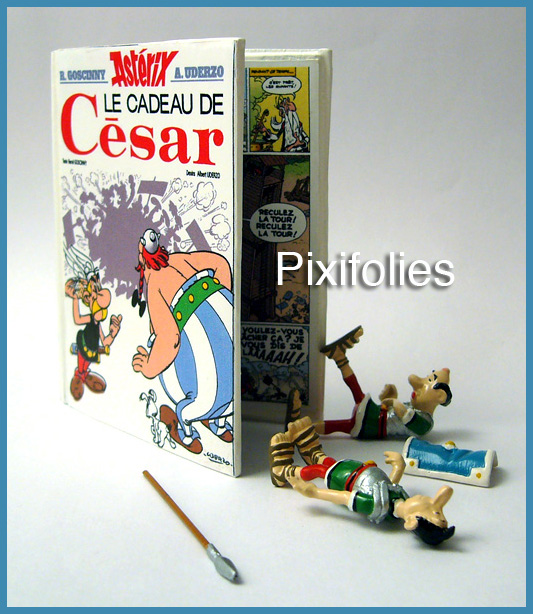 Pixi ECHAPPEES BULLES Le Cadeau de César ( Pages 40 et 41 )
