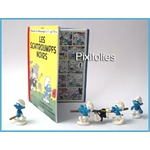 Pixi ECHAPPEES BULLES Les Schtroumpf Noirs ( Pages 8 et 9 )