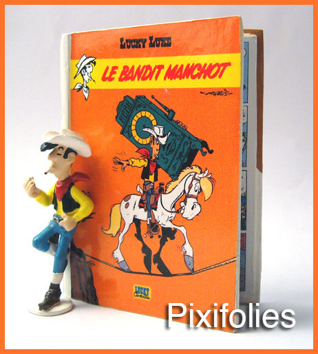 Pixi ECHAPPEES BULLES Le Bandit Manchot ( Page 48 et 49 )