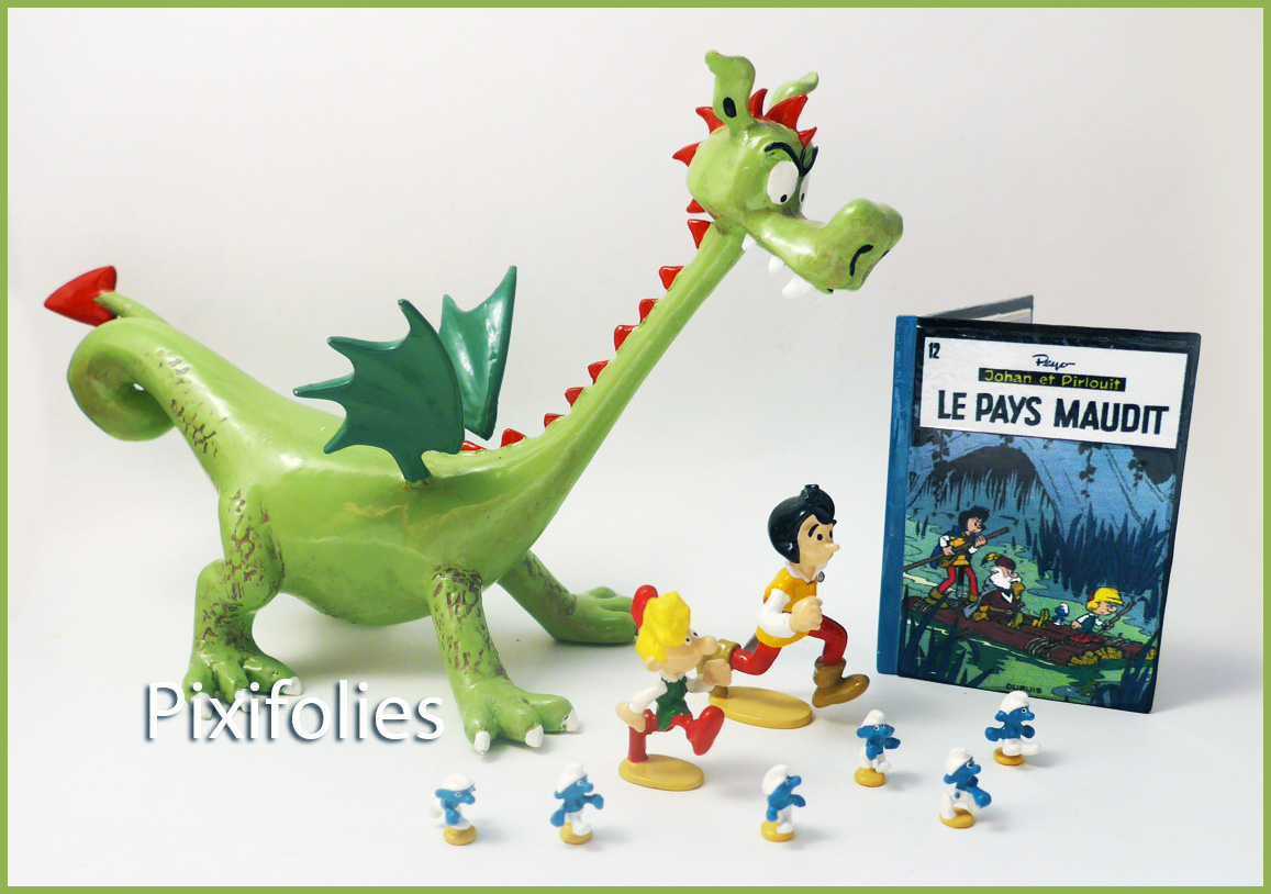 Pixi ECHAPPEES BULLES Le Pays Maudit ( Page 56 et 57 )