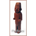 Pixi HERGÉ : Résines Patrick Regout Fétiche Arumbaya 14 cm