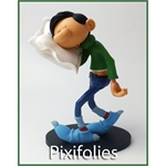 Pixi FRANQUIN : Gaston / Collectoys Résine Gaston et son Oreiller