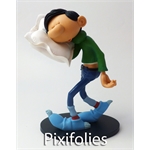Pixi FRANQUIN : Gaston / Collectoys Résine Gaston et son Oreiller Pixi FRANQUIN : Gaston / Collectoys Résine Gaston et son Oreiller