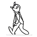 Moulinsart HERGÉ : Moulinsart Plomb / Collection Sculpture Tintin alph-Art 38 cm