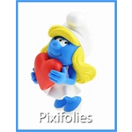 Pixi PEYO : Les Schtroumpfs / Collectoys Résine La Schtroumpfette Coeur