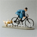 " LE LOTUS BLEU " Tintin en Vélo avec Milou " LE LOTUS BLEU " Tintin en Vélo avec Milou