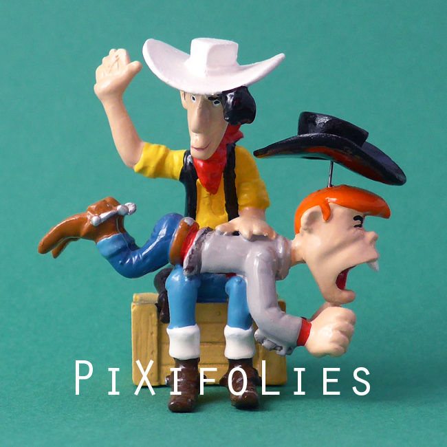 Pixi « La Fessée » de Lucky Luke à Billy the Kid /  La Main Blanche | PixiFolies