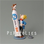 Pixi FRANQUIN : Origine Fantasio et Spip Tube de Dentifrice