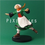 Pixi PINCHON : Bécassine / Collectoys Résine Bécassine Patineuse