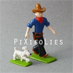 TINTIN EN AMERIQUE " Tintin en Cowboy avec Milou TINTIN EN AMERIQUE " Tintin en Cowboy avec Milou