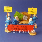 Pixi PEYO : Les Schtroumpfs La Manifestation Schtroumpf