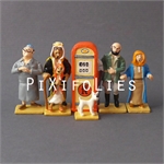 Moulinsart HERGÉ : Mini / 2ème Collection Moulinsart Plomb Mini-série figurines Album Pays de l'Or Noir