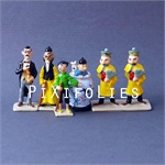 Pixi HERGÉ : Mini / 1ère Collection Pixi Le Lotus Bleu ( 6 figurines )
