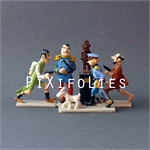 Pixi HERGÉ : Mini / 1ère Collection Pixi L'oreille Cassée ( 5 figurines )