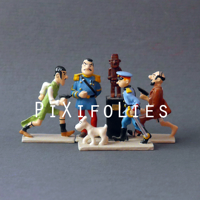 Pixi HERGÉ : Mini / 1ère Collection Pixi L'oreille Cassée ( 5 figurines )