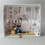 Pixi HERGÉ : Tintin série N°3 " LE LOTUS BLEU " Tintin Opium / Boutique Album
